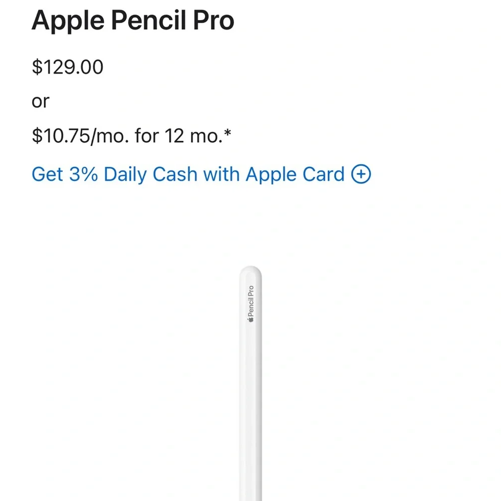 UNOPENED Apple Pencil Pro